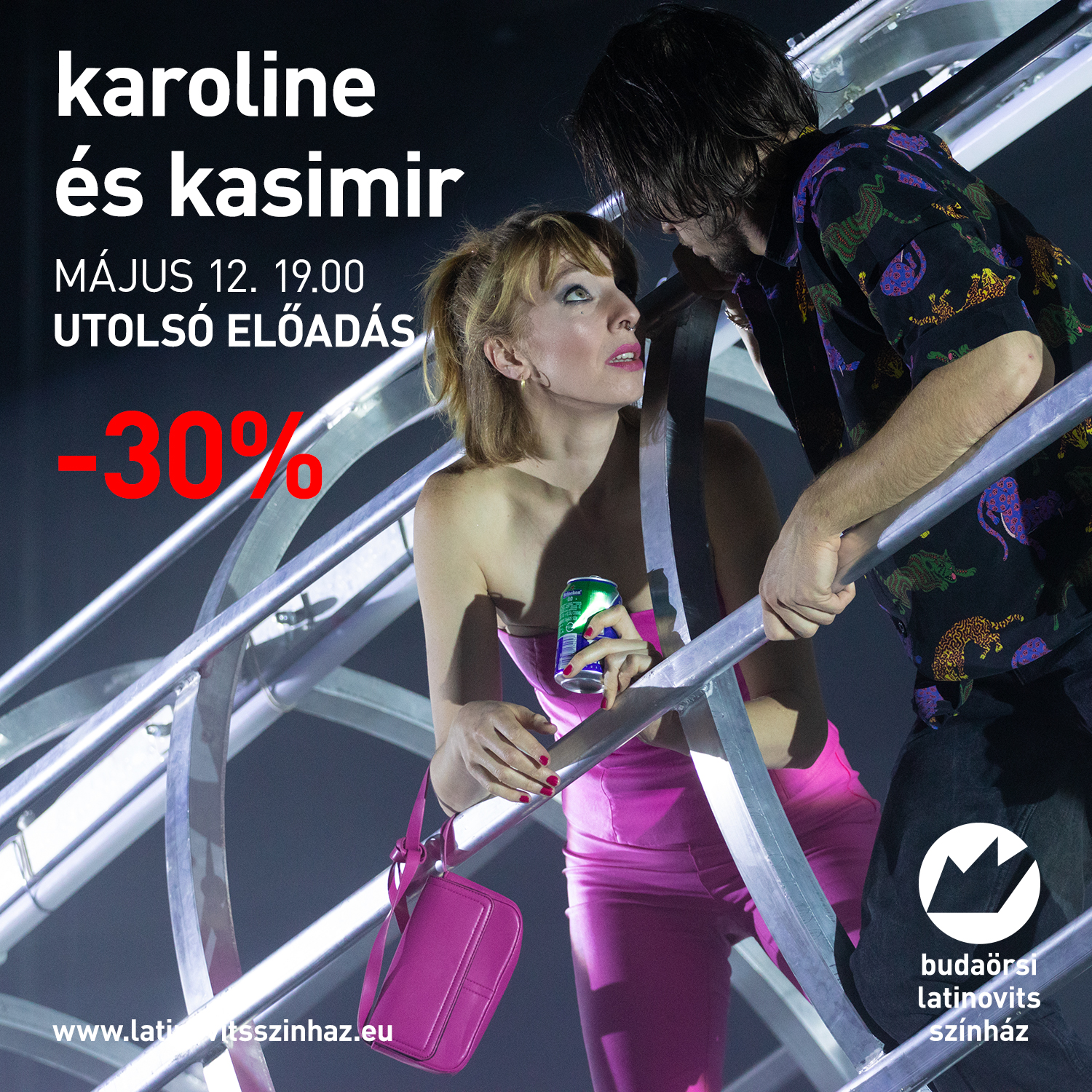 Ma este utoljára játsszuk Hegymegi Máté rendezését, a Karoline és Kasimirt.