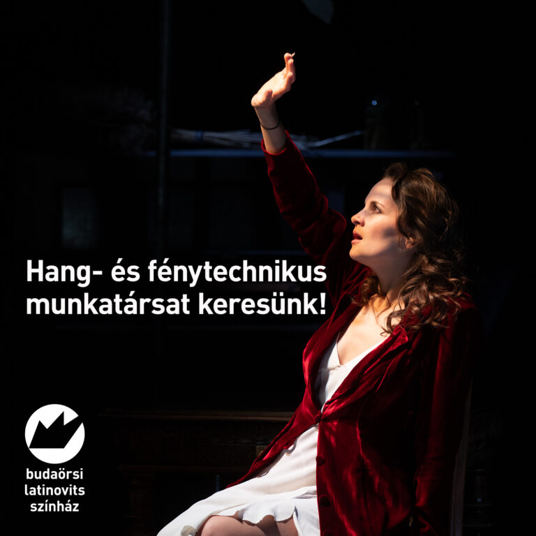 Hang- és fénytechnikust keresünk!