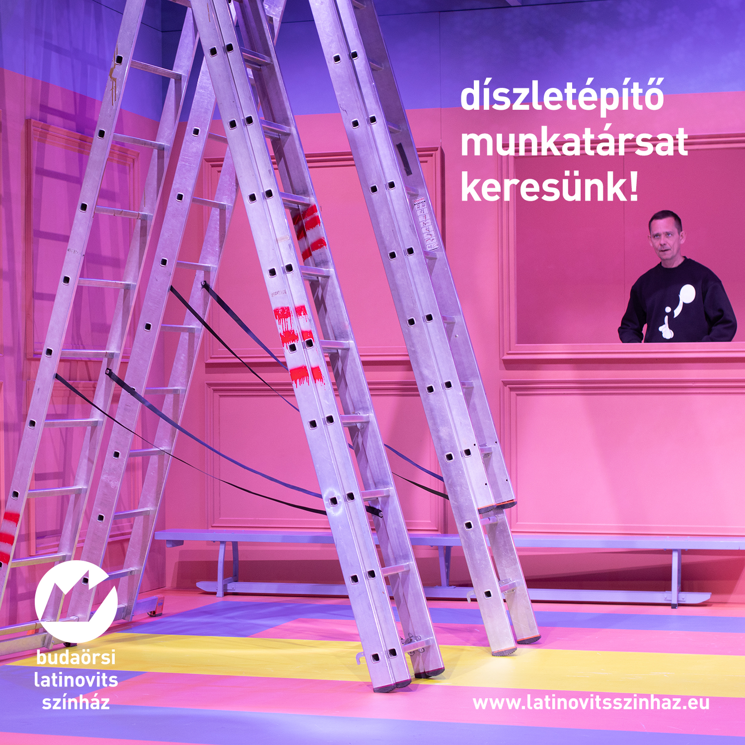 Díszletépítő munkatársat keresünk!